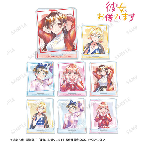 『彼女、お借りします』トレーディング Ani-Art aqua label アクリルスタンド(単位/BOX)【202508再販】